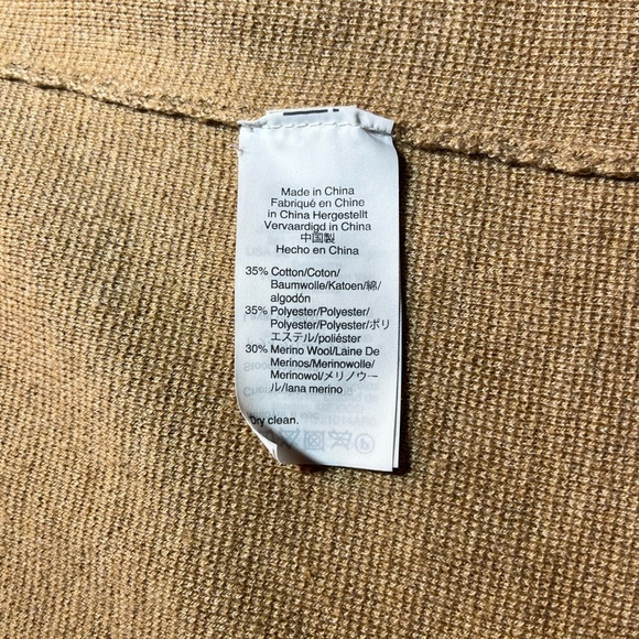 J. Crew 365 Sophie Open Merino Wool Front Sweater Blazer Cardigan SZ M Academia - Picture 5 of 10